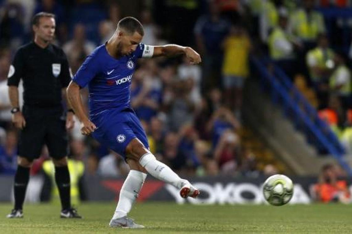 Belgen in het buitenland - Eden Hazard helpt Chelsea bij wederoptreden aan winst in oefenduel tegen Lyon