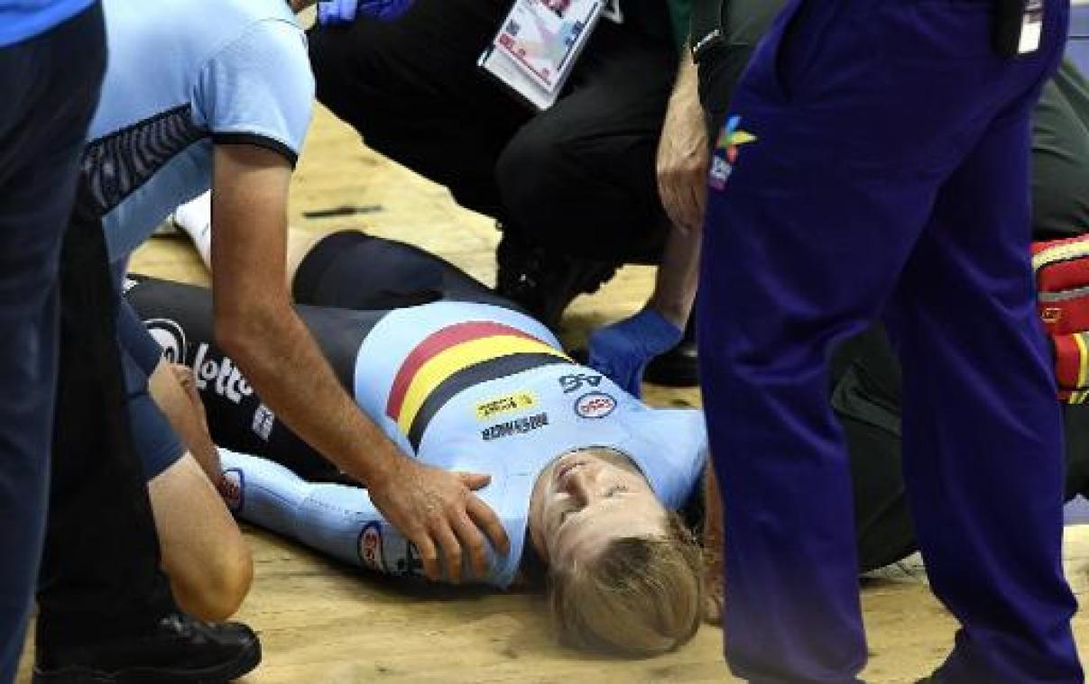 Glasgow 2018 - Baanwielrennen - Jolien D'hoore terug in hotel na hitteslag