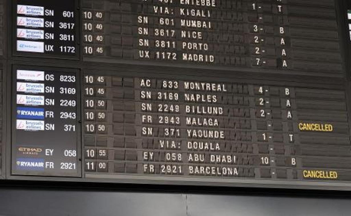 Ryanair schrapt 26 van de 46 vluchten vanop Zaventem