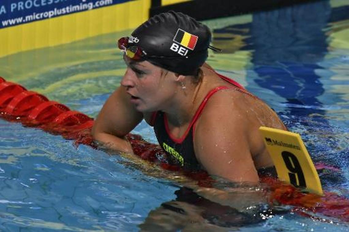 Glasgow 2018 - Fanny Lecluysse was "nog vermoeid van 200 meter schoolslag"