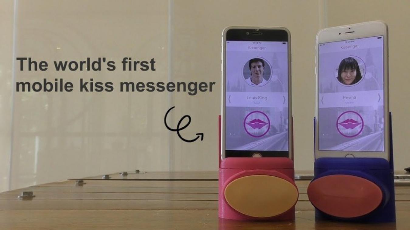 VIDEO. Applicatie laat je kussen op afstand