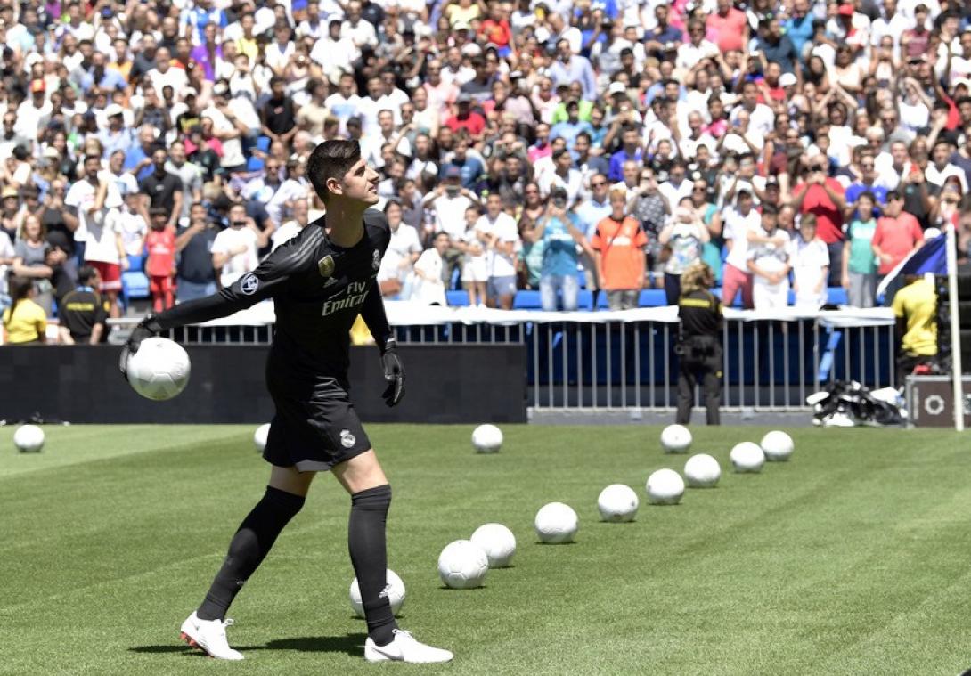 Thibaut Courtois ziet droom uitkomen bij Real Madrid