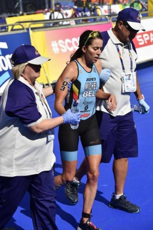 Claire Michel pakt vijfde plaats in triatlon