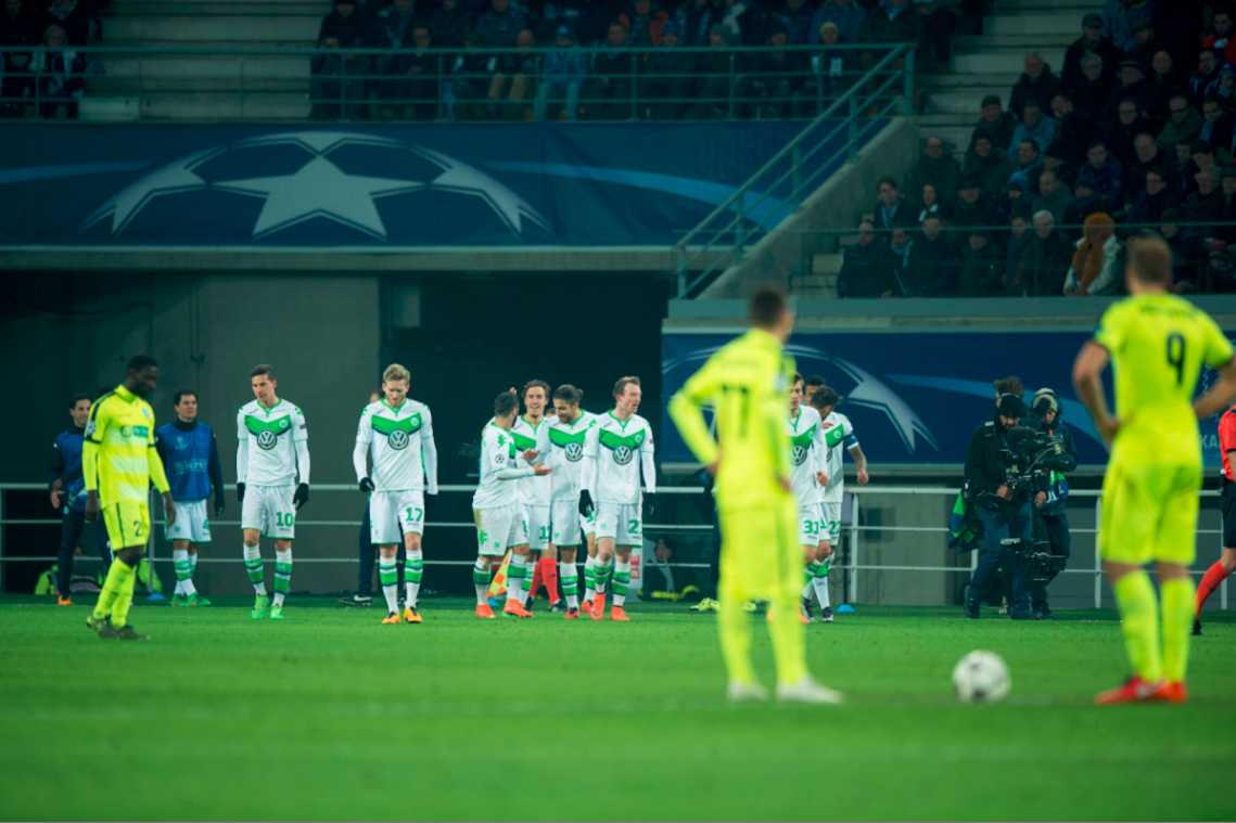 Gent komt te laat op dreef tegen uitgekookt Wolfsburg