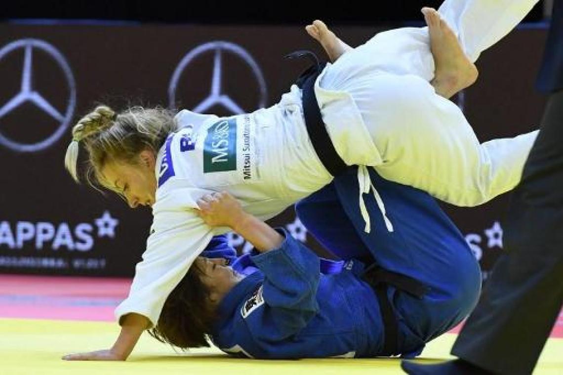 Charline Van Snick pakt zilver in Boedapest