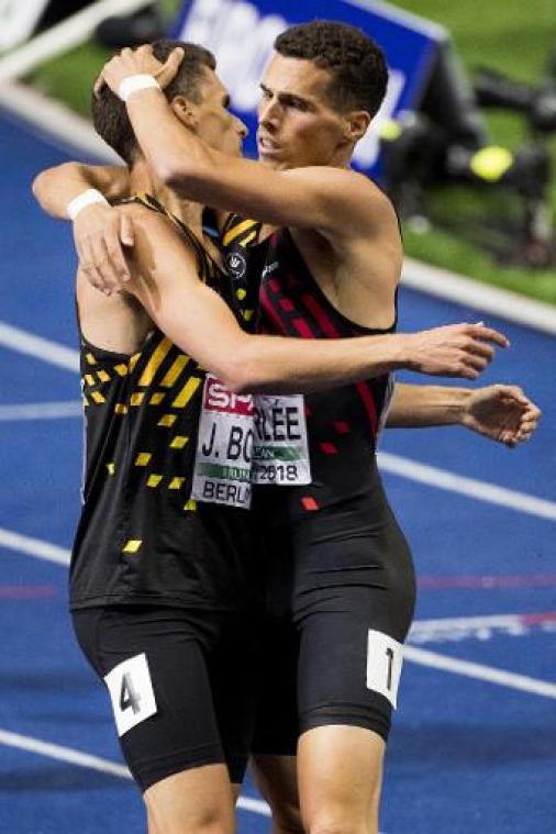 EK atletiek - Zilver en brons voor Kevin en Jonathan Borlée: "Dit geeft zoveel voldoening"