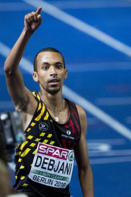 EK atletiek - Ismael Debjani na achtste plaats: "Ben hier na moeilijk seizoen heel gelukkig mee"