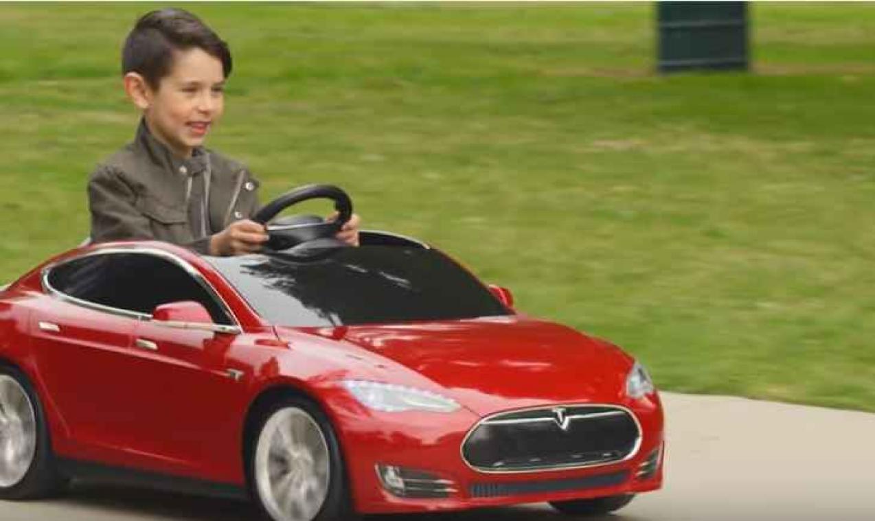 Tesla lanceert auto voor kinderen