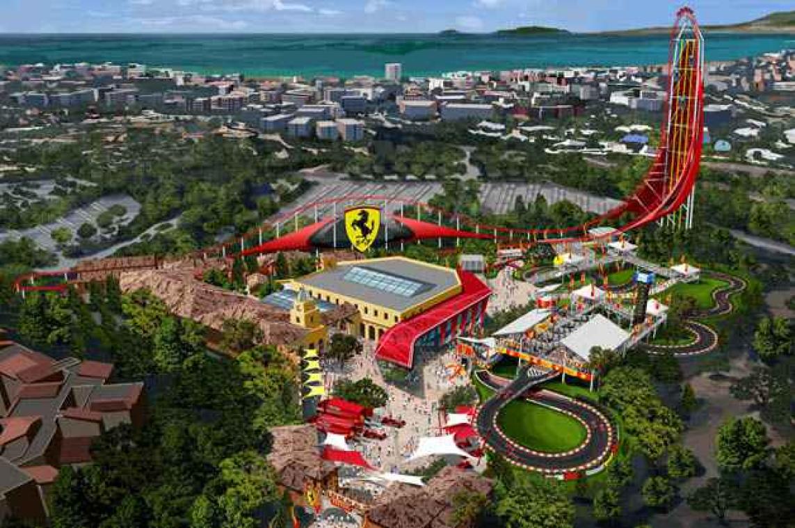 Ferrari bouwt pretpark in Spanje