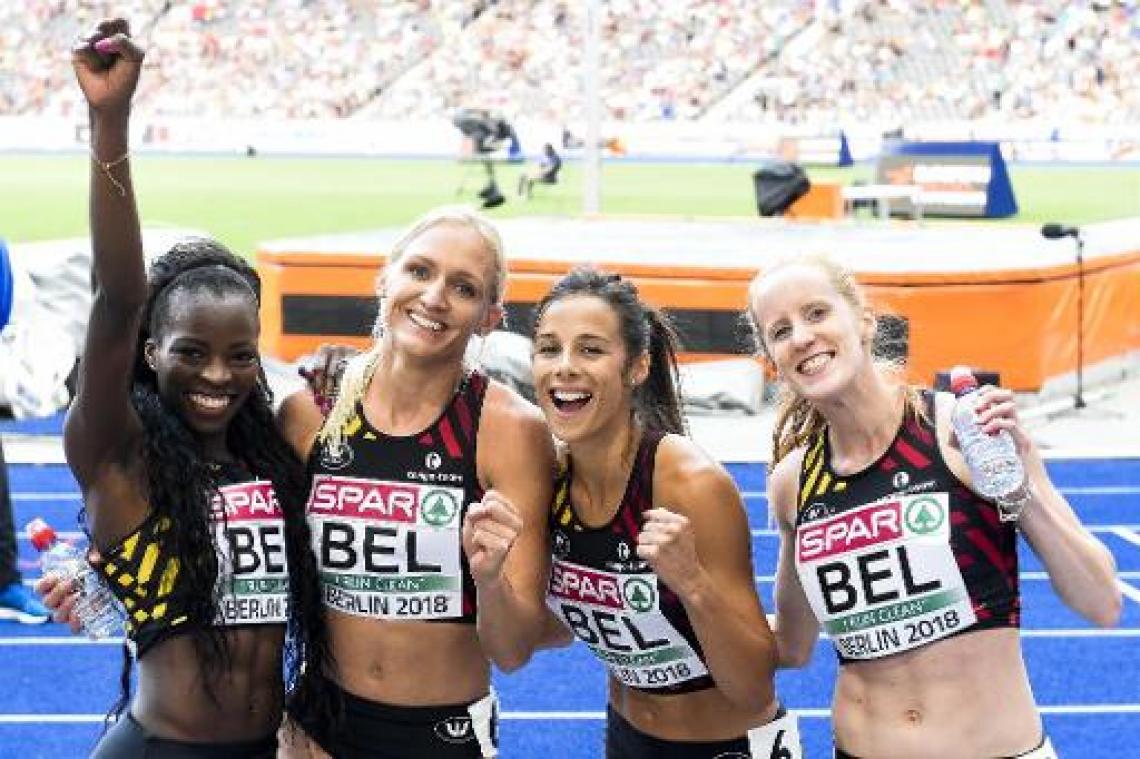 EK atletiek - Volgorde Belgian Cheetahs gewijzigd voor finale