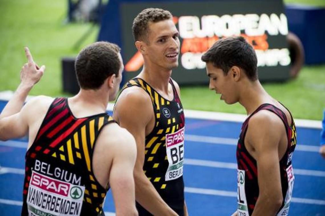 EK atletiek - Belgian Tornados met verwachte namen in finale