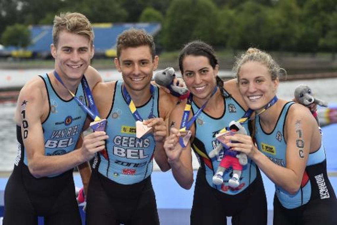 Glasgow 2018 - Triatlon - "Belgian Hammers" mikken op Tokio 2020