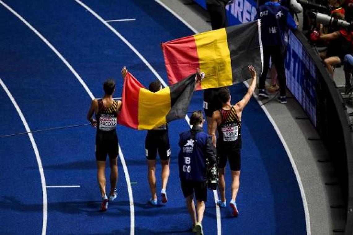EK atletiek - Jacques Borlée looft "intelligente race" van Belgian Tornados