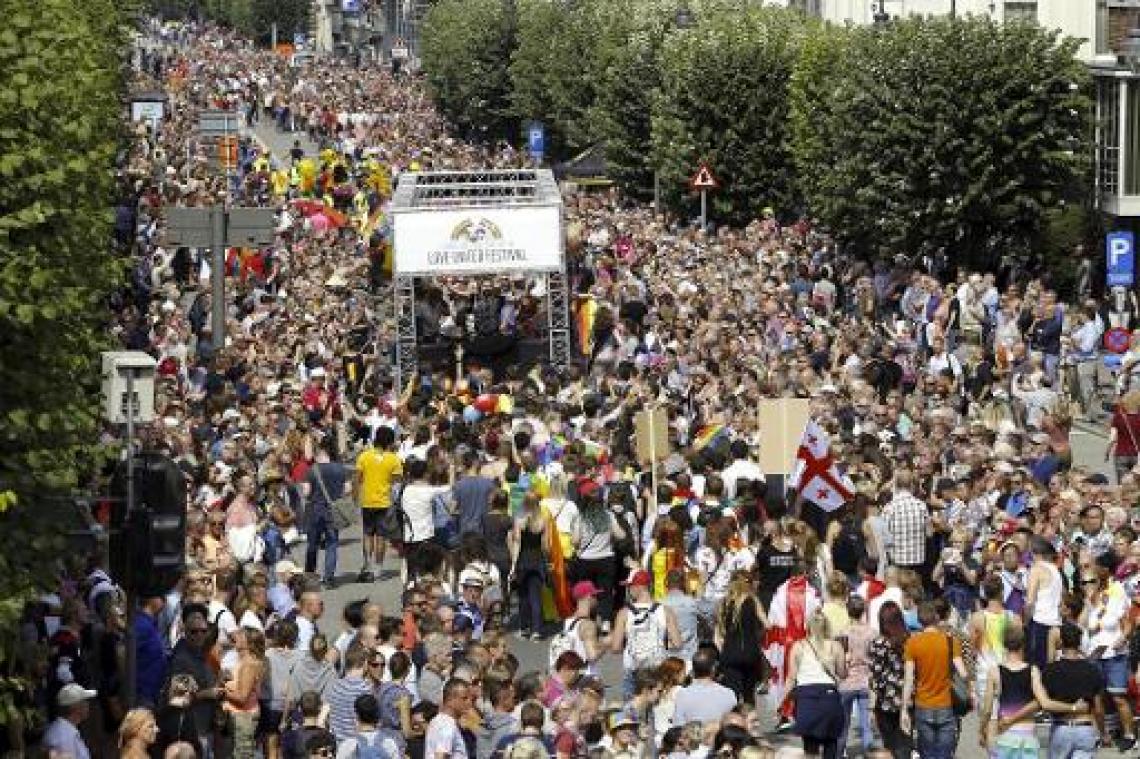 Antwerp Pride-vierdaagse klokt af op 130.000 bezoekers