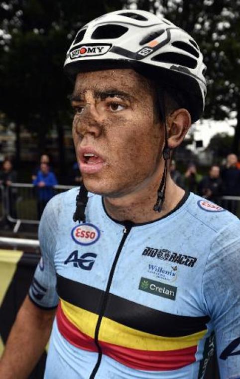 Glasgow 2018 - Wout van Aert teleurgesteld ondanks bronzen medaille in wegrit