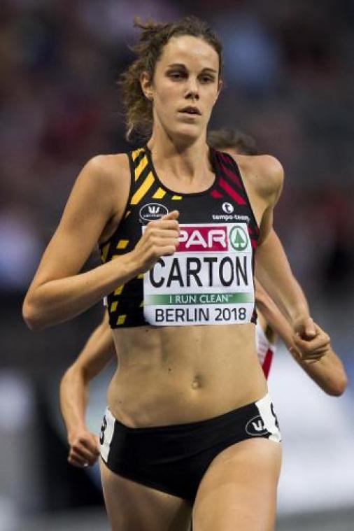 EK atletiek - Louise Carton heeft moeilijke periode achter de rug