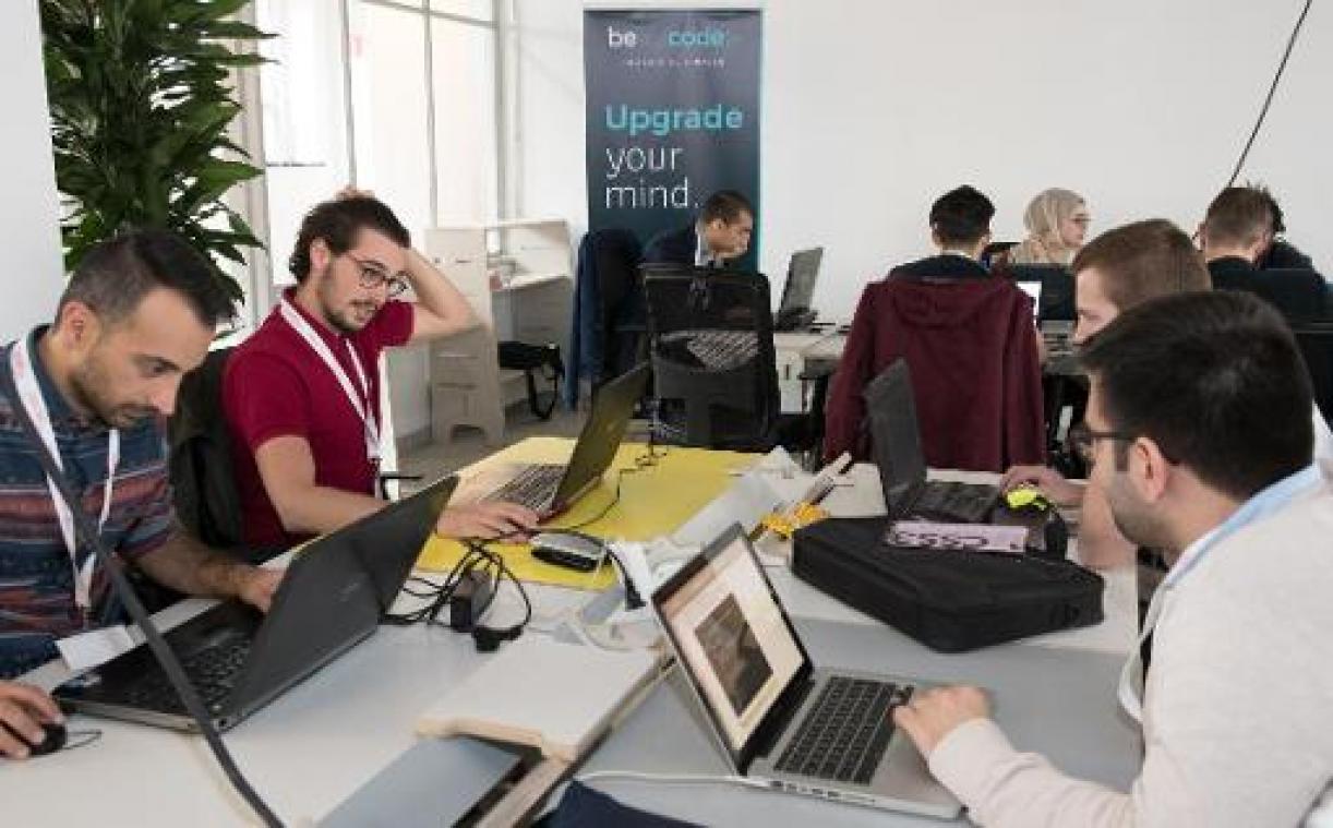 BeCode start gratis codeerlessen in Vlaanderen