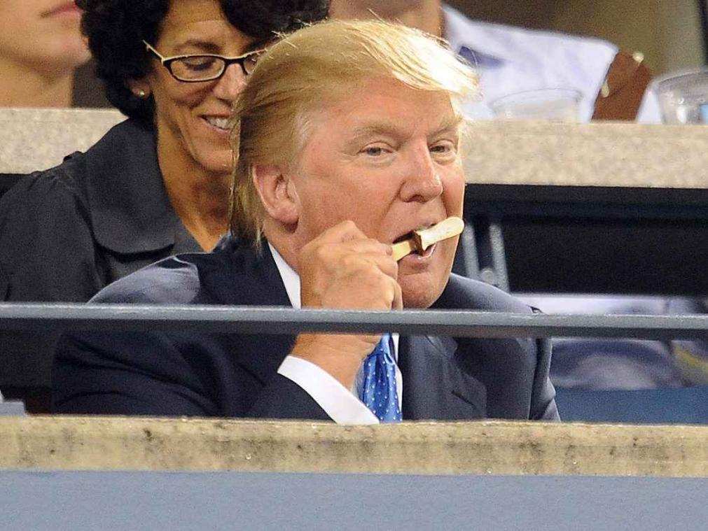 Donald Trump blijkt verzot op McDonald's