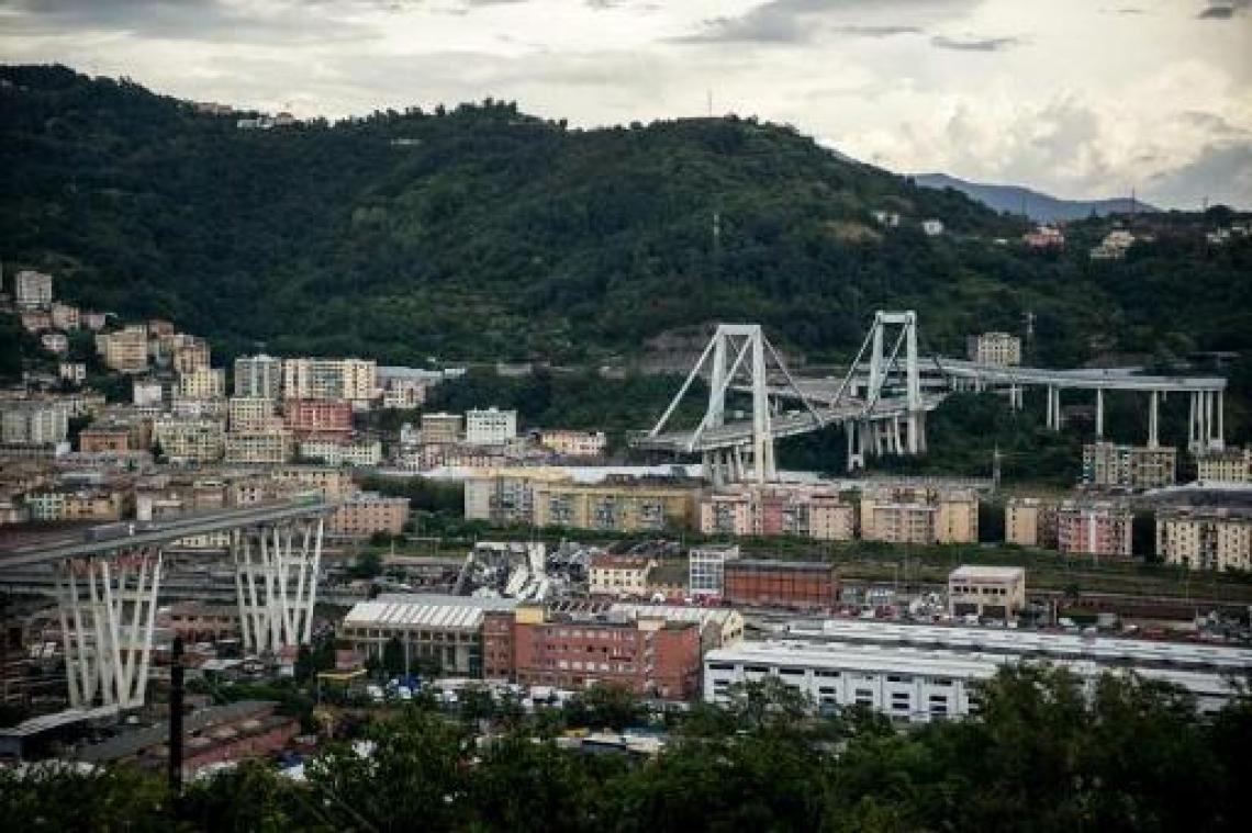 "Minstens dertig doden bij instorting snelwegbrug in Genua"