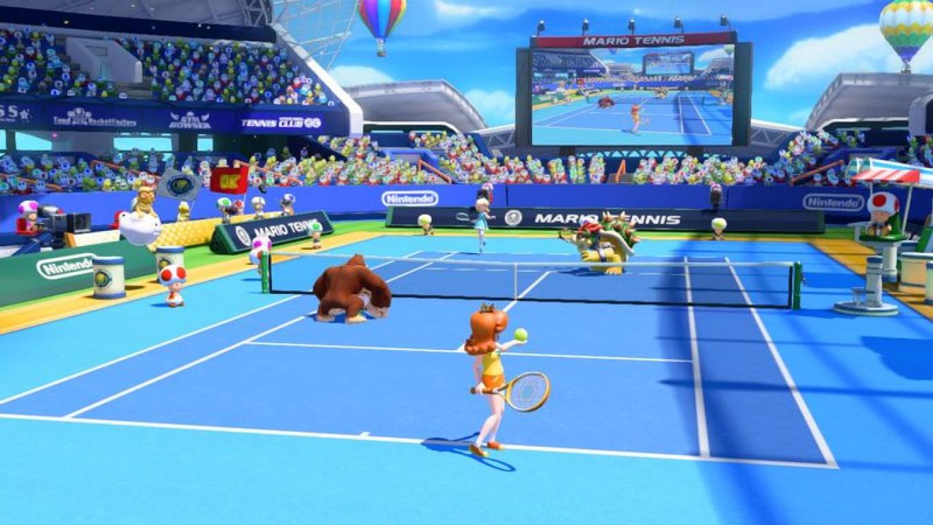 GAMES. Mario Tennis Ultra Smash