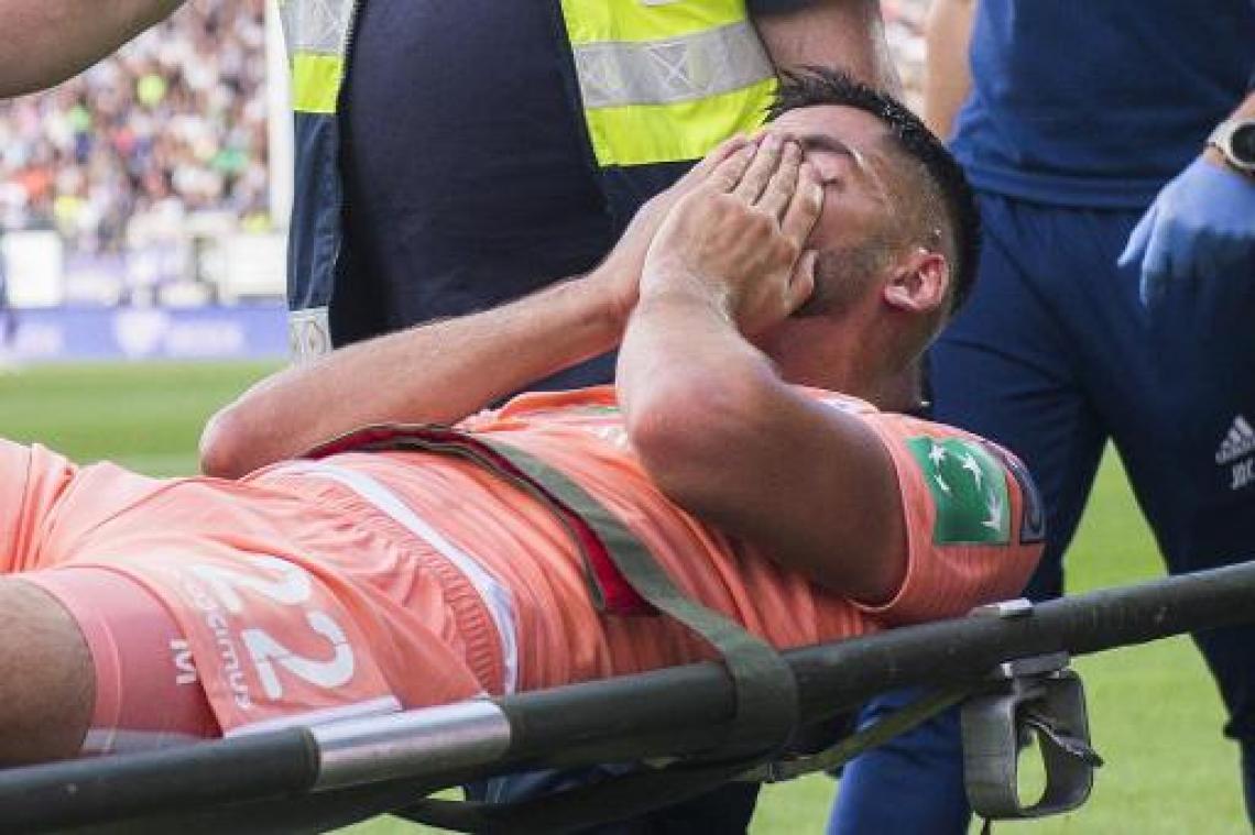 Elias Cobbaut (Anderlecht) staat minstens zes weken aan de kant