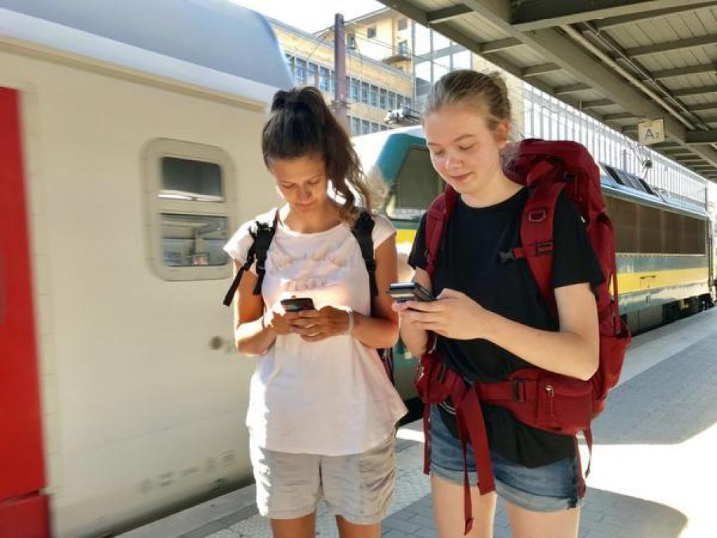 Betrapt met een boek: Ann-Kristin en Jana