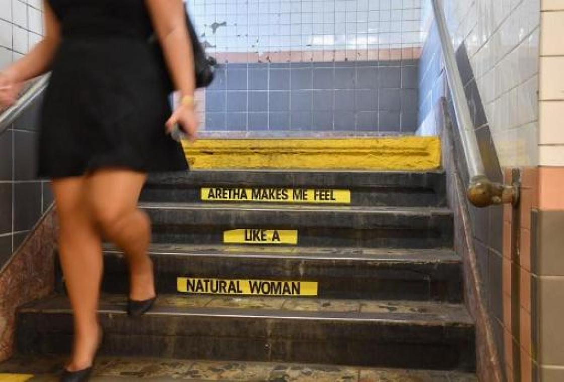 New York eert Aretha Franklin in gelijknamig metrostation