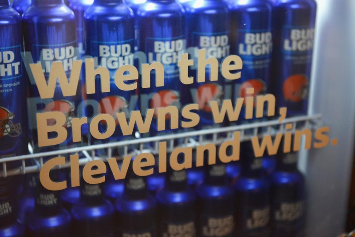 Stad Cleveland krijgt gratis bier als NFL-team eindelijk wint