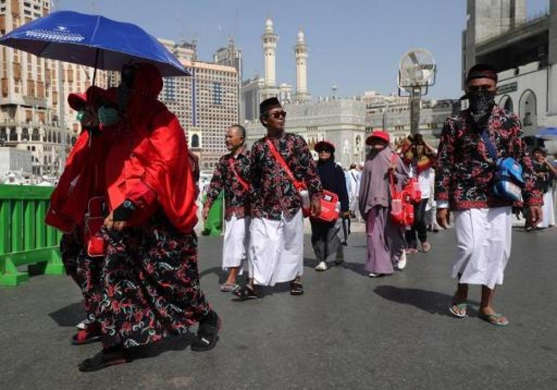 Al 1,7 miljoen pelgrims aangekomen in Mekka