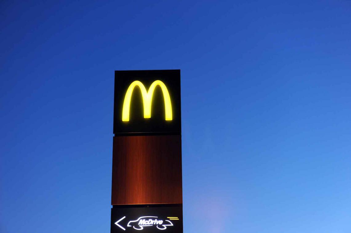 Autodief betrapt door bestelling bij McDonald's