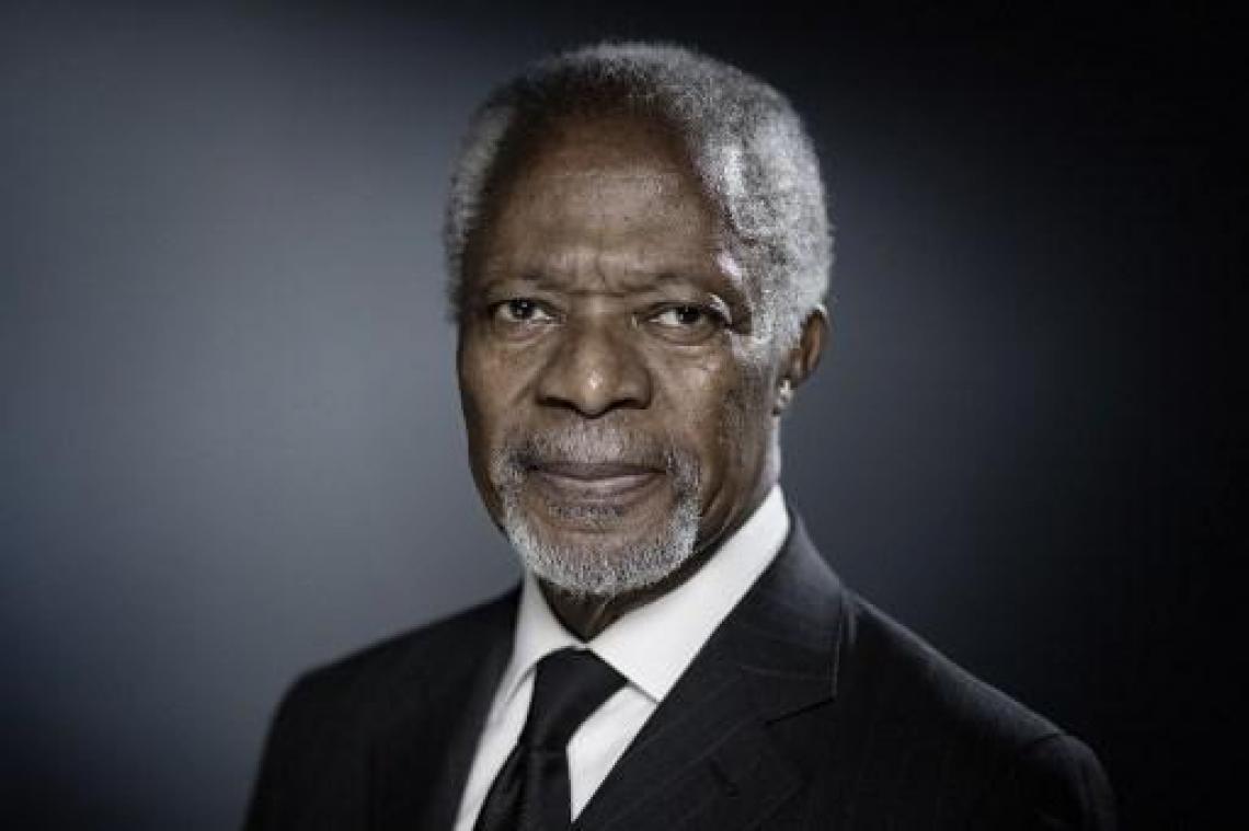 Voormalig VN-secretaris-generaal Kofi Annan overleden