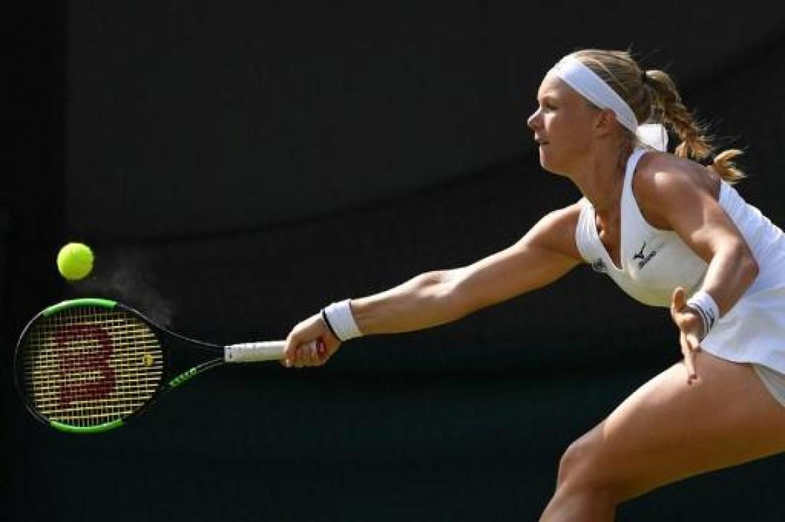 WTA Cincinnati - Kiki Bertens houdt 's werelds nummer een Simona Halep van toernooizege