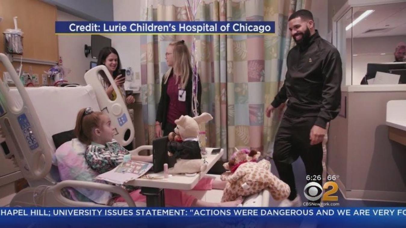 VIDEO. Drake verrast zieke fan die 'Kiki-challenge' deed