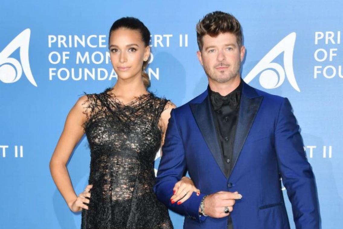 Zanger Robin Thicke wordt opnieuw vader