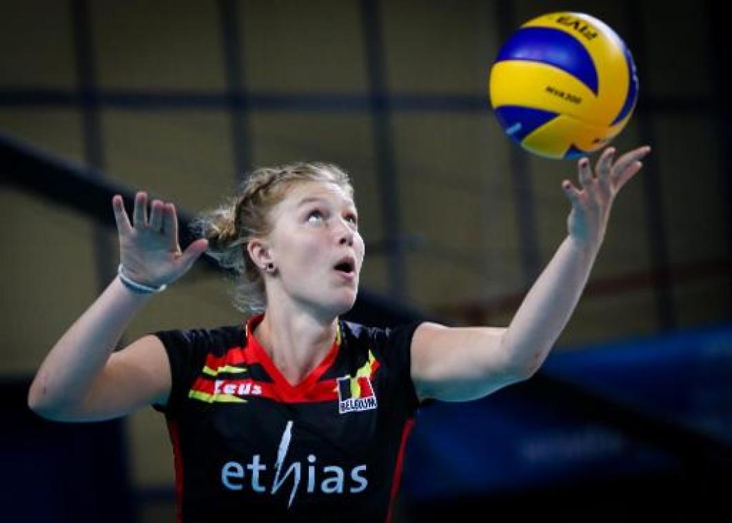 Kwal. EK volley (v) - Yellow Tigers verslaan ook Slovenië met 3-0