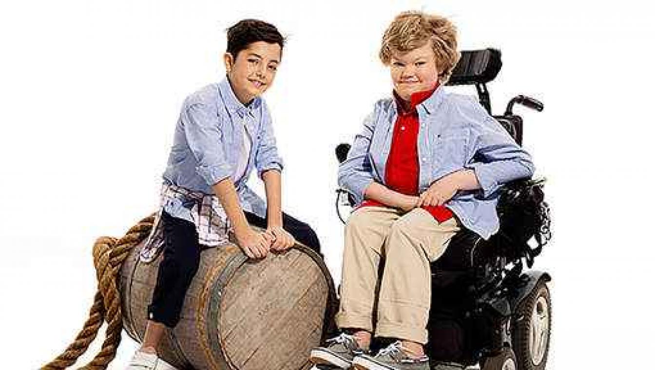 Tommy Hilfiger maakt collectie voor kinderen met beperking