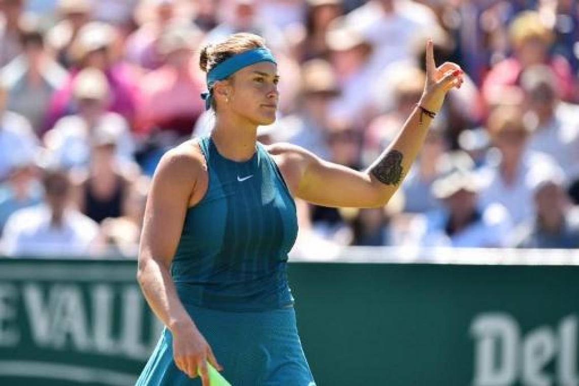 WTA New Haven - Sabalenka overklast Suarez Navarro in finale