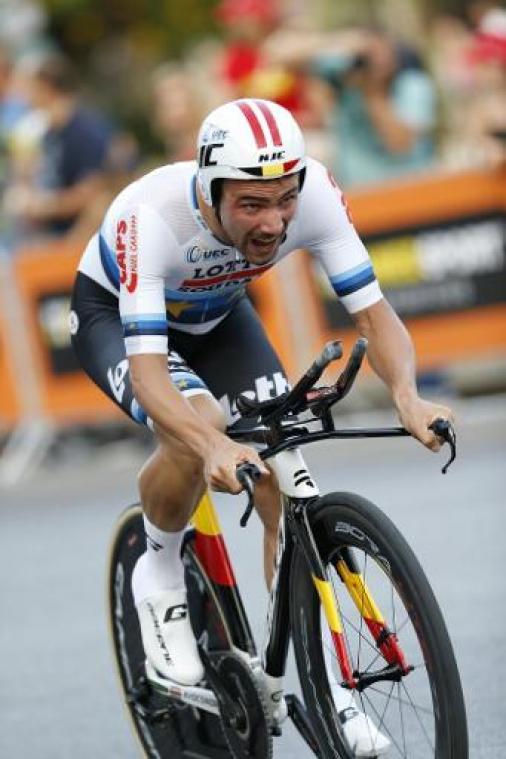 Vuelta - Campenaerts: "Ik kwam voor de zege, dus is derde een ontgoocheling"