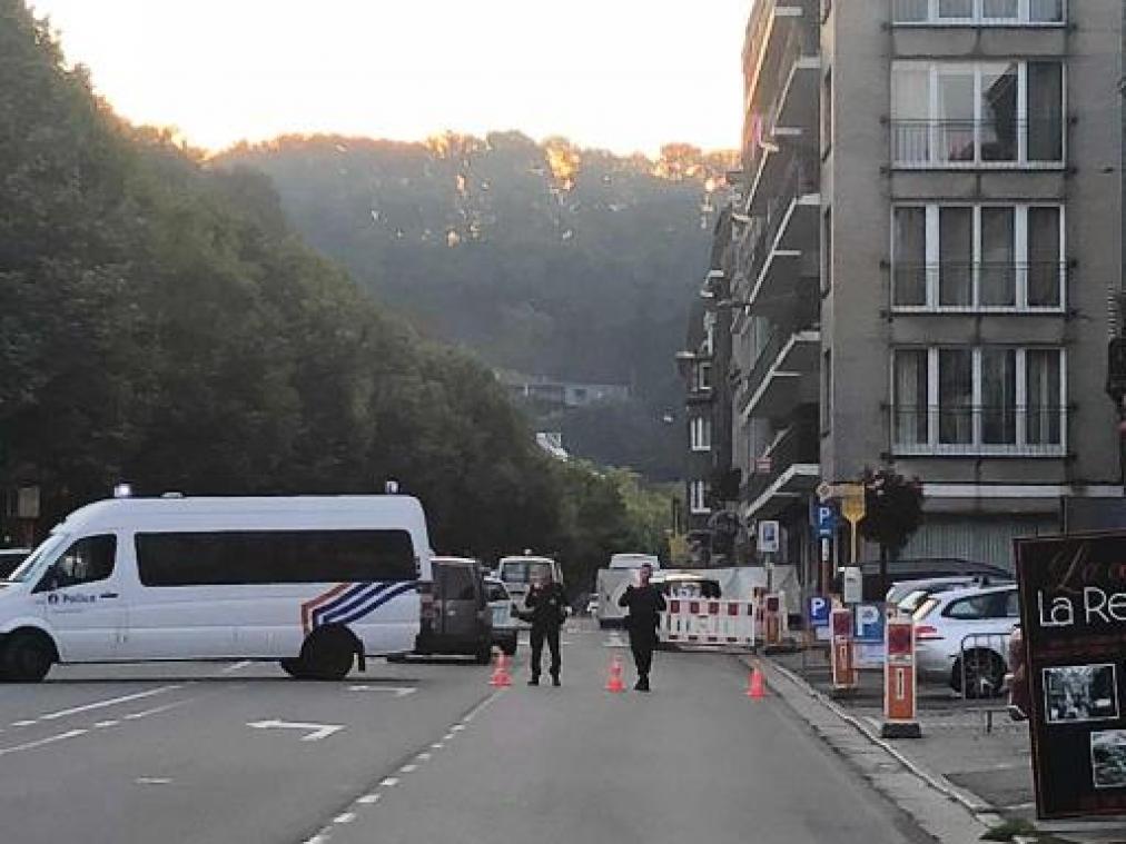 Agent doodgeschoten in Spa, experts ter plaatse