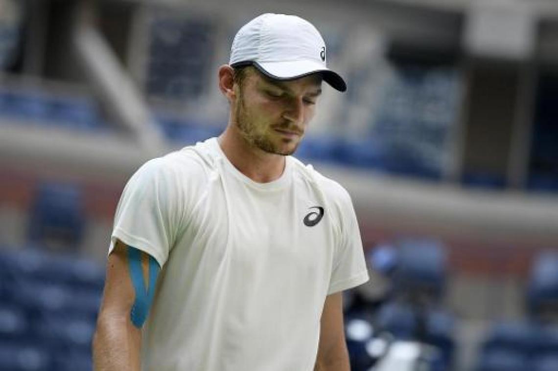 David Goffin voelt zich nog geen honderd procent voor US Open