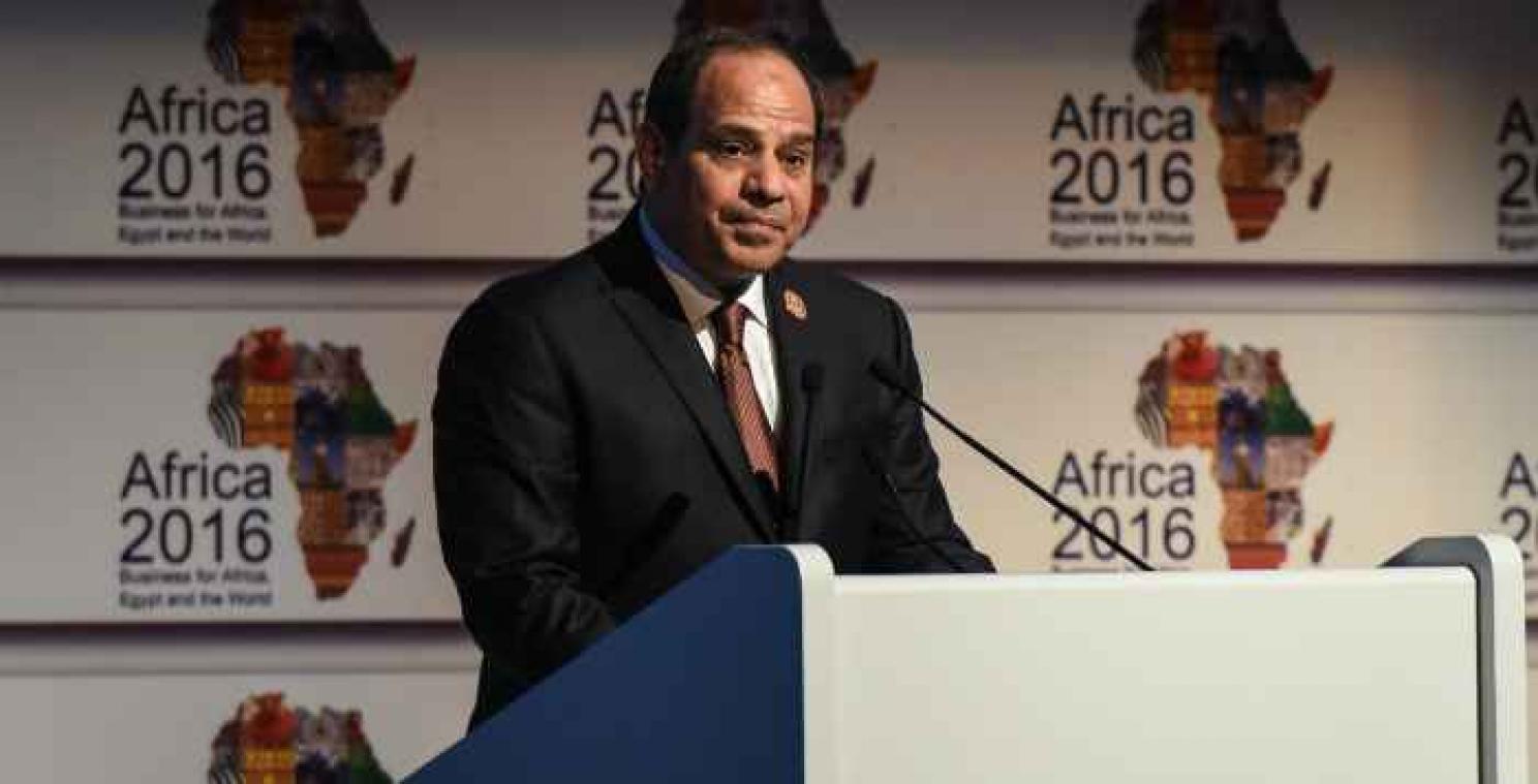 Egyptische president te koop aangeboden op eBay