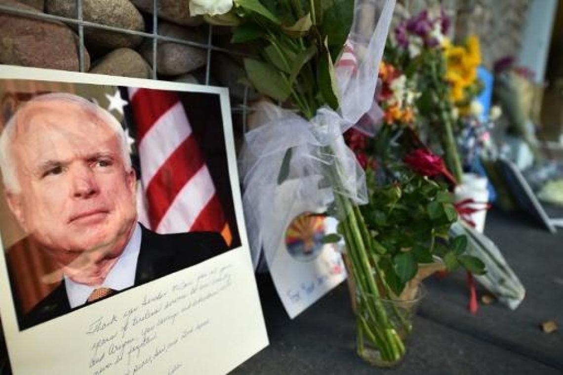 Trump gaat niet naar begrafenis John McCain