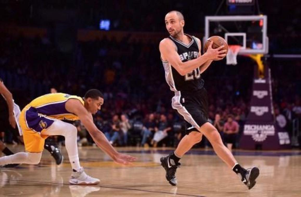 NBA - Manu Ginobili zet punt achter carrière