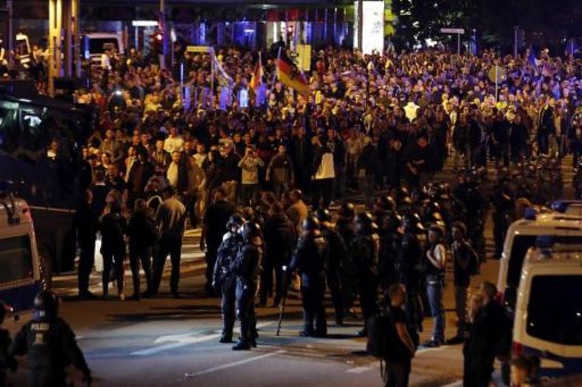 Opnieuw betogingen na "heksenjacht op buitenlanders" in Duitse stad Chemnitz