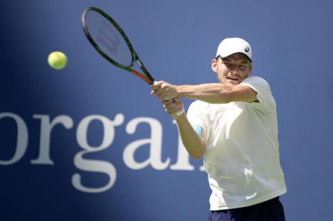 US Open - David Goffin stoot door naar tweede ronde