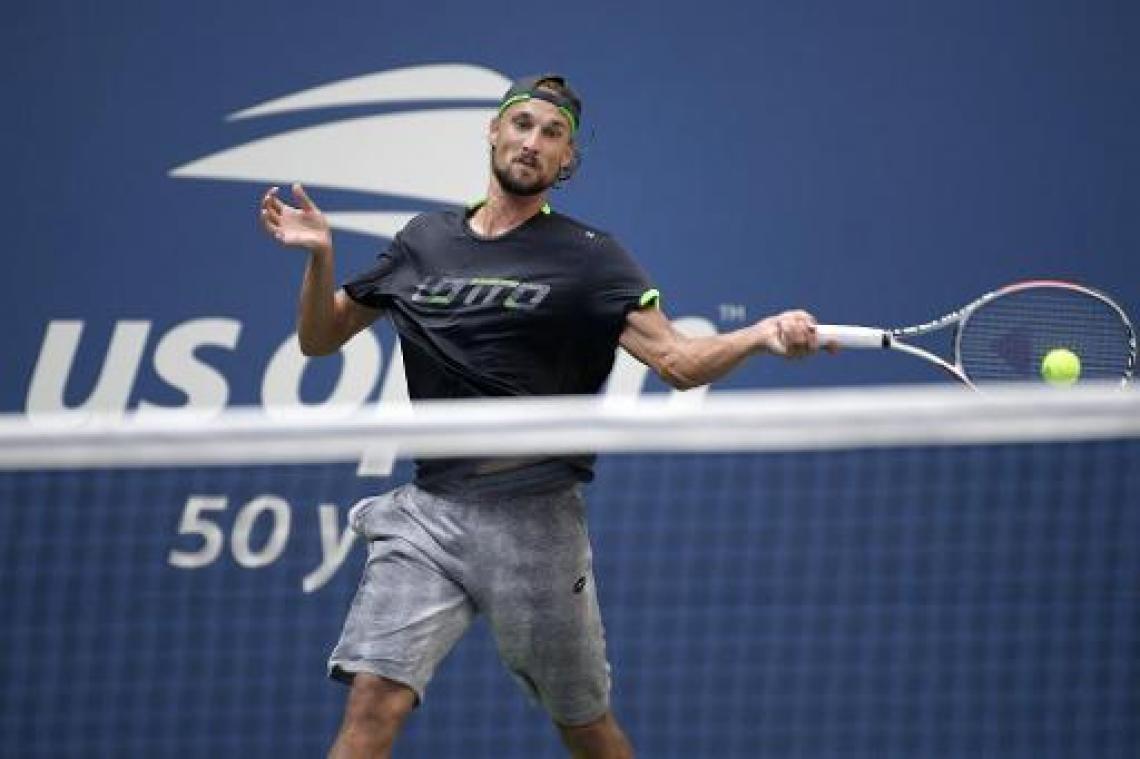 US Open - Lucky loser Ruben Bemelmans strandt in eerste ronde