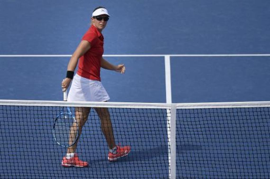 US Open - Flipkens en Van Uytvanck stranden in openingsronde