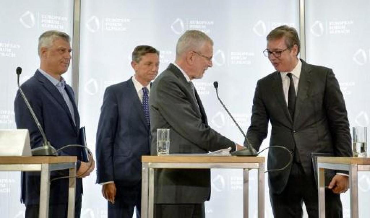 Europa beducht voor hertekening grenzen tussen Servië en Kosovo