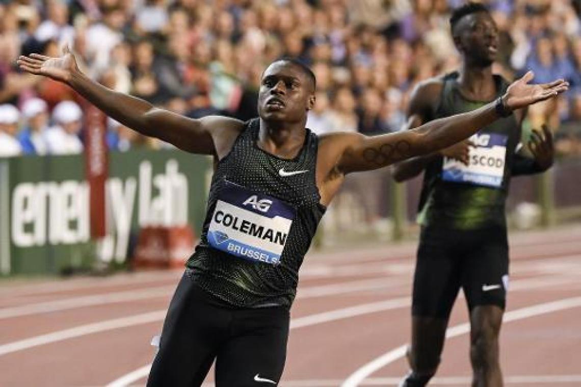 Memorial Van Damme - Christian Coleman lichtpunt in 42e editie Memorial