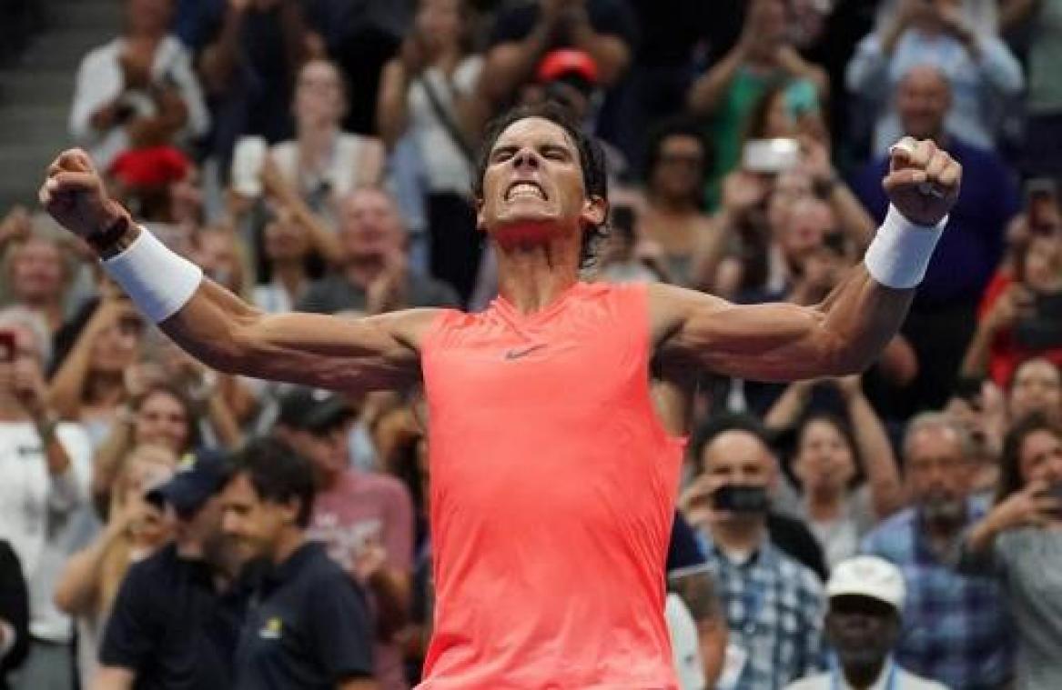 US Open - Rafael Nadal en Kevin Anderson komen met de schrik vrij